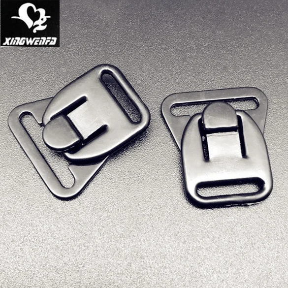 18mm Eco Friendly good quality nylon mommy buckle Plastic nursing bra clips