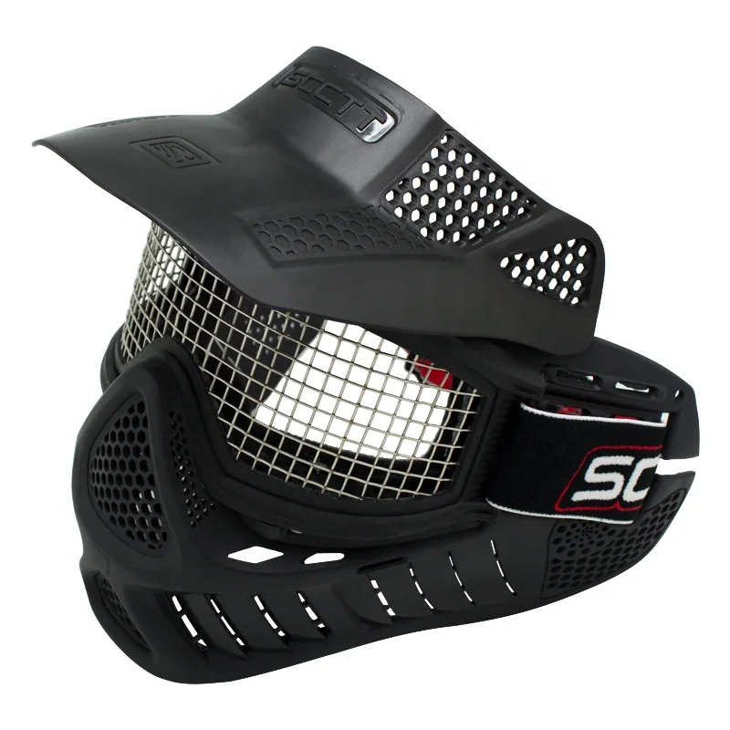 Amazon Hot sale Airsoft Paintball Mask with Steel Wire Mesh for Archery Games