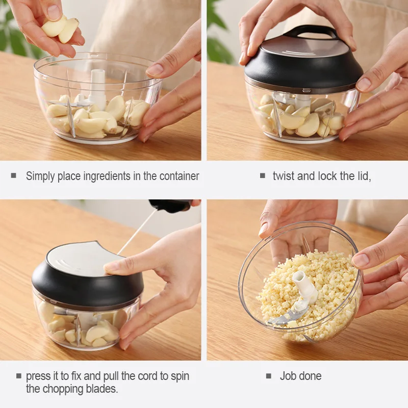 SSGP новая модель кухни быстрого мини Потяните пулкорд чеснок лук салат помидор овощи измельчитель еды