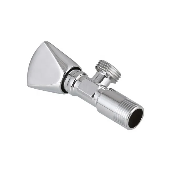 Популярный Латунный Угловой клапан 1/2 дюйма для ванной и кухни