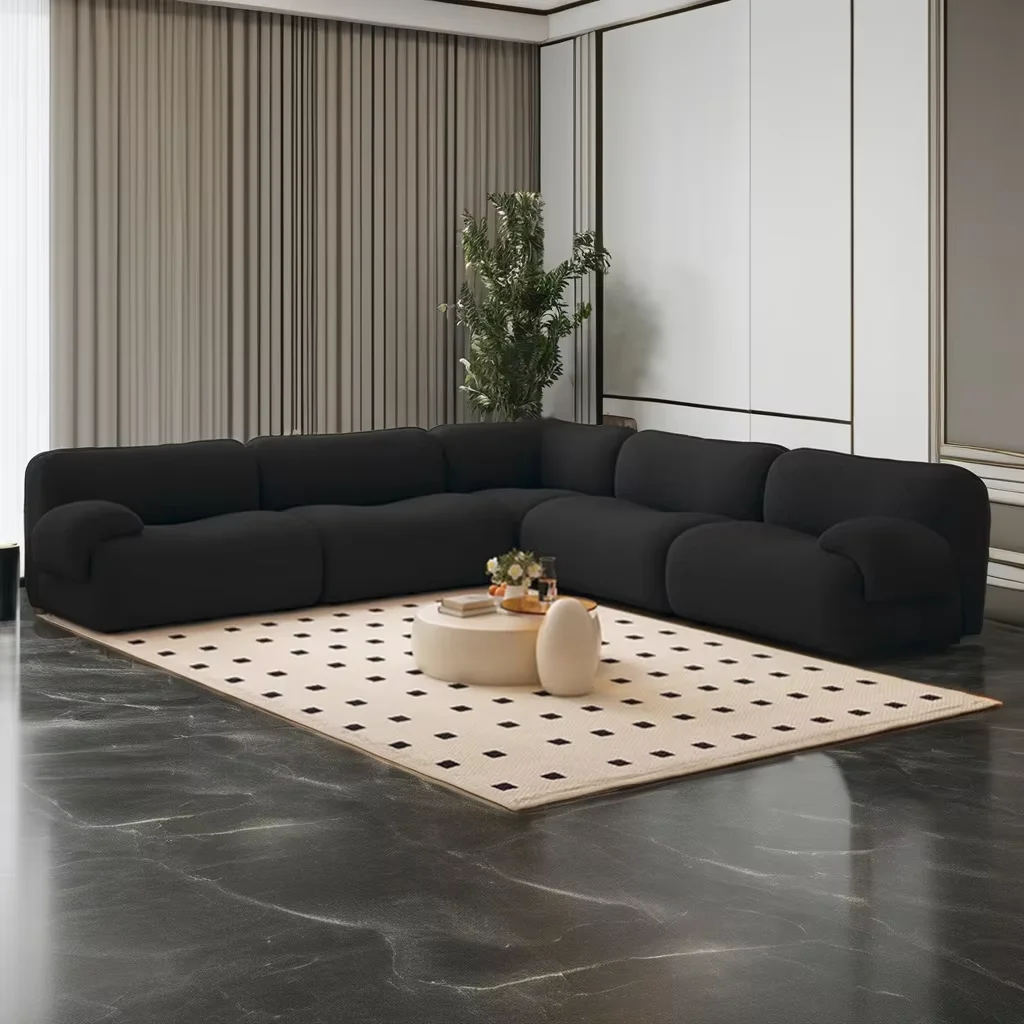 living room sofa l-shaped vacuum cheap nordic sofa compresserable vacuum compressed sofa set