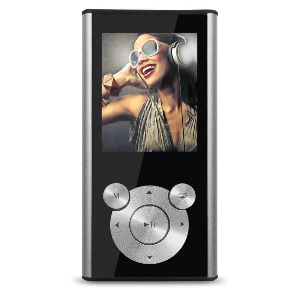 Video MP4 Music Player 2.4inch Portable Audio photo ebook FM MiC Recording metal button big battery