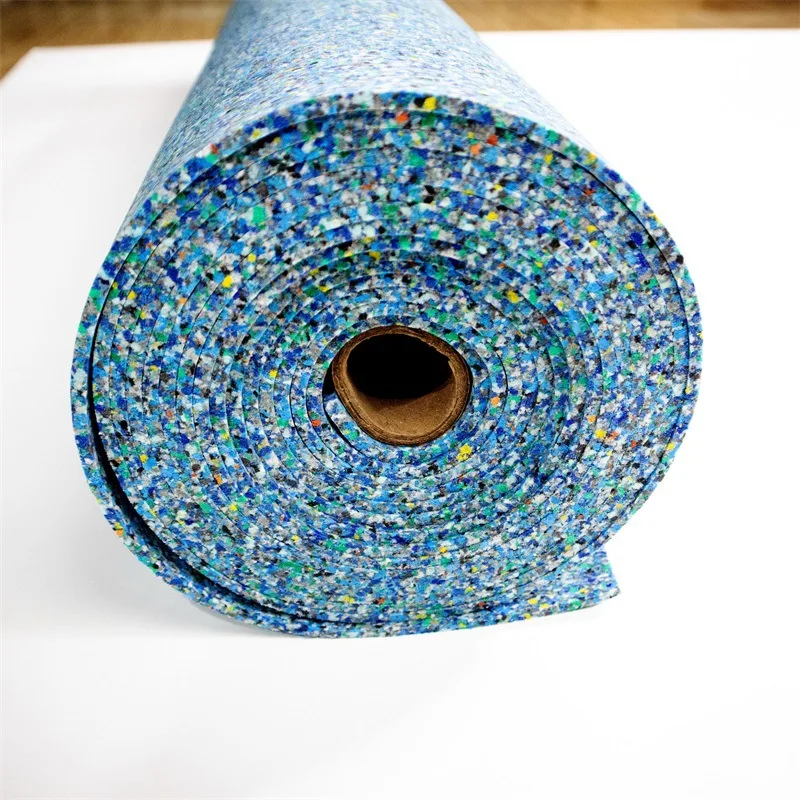 Anika High density sound proofing floor underlayment rubber acoustic mat anti slip rubber floor mat roll