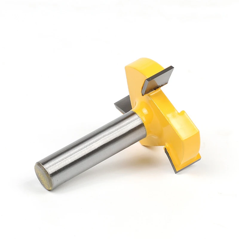 HENGLAI 1/2 8mm T Type Shank 3 Surface Customized Slab Flattening Router Bits Planing Bit