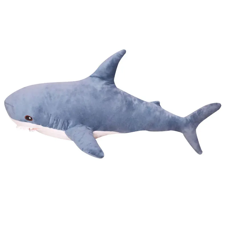 cute shark stuffed animal toy popular sleeping boy girl read shark plush pillow