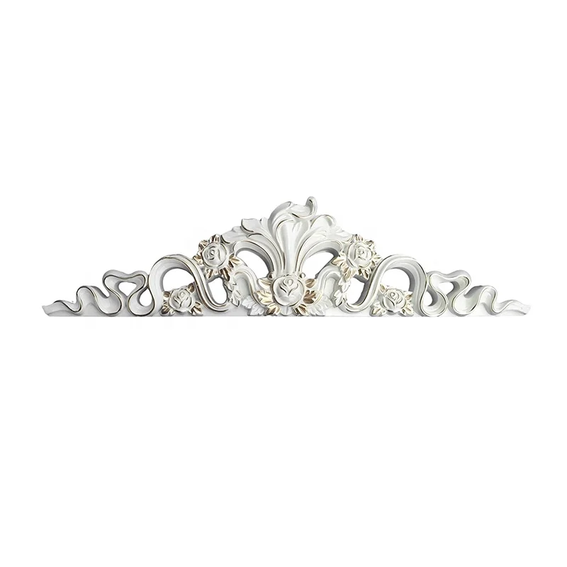 Детали мебели для спальни, пластиковые короны шкафов, рамы