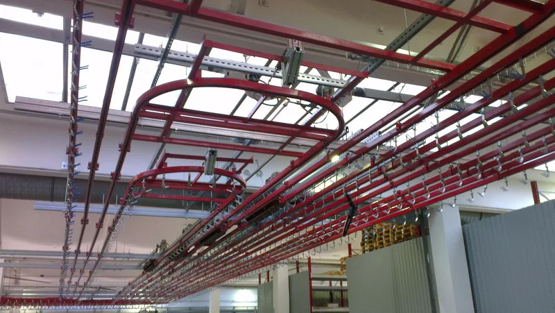 UH-5075 Industrial Overhead Conveyor Roller Chain From China Essential Transmission Chains