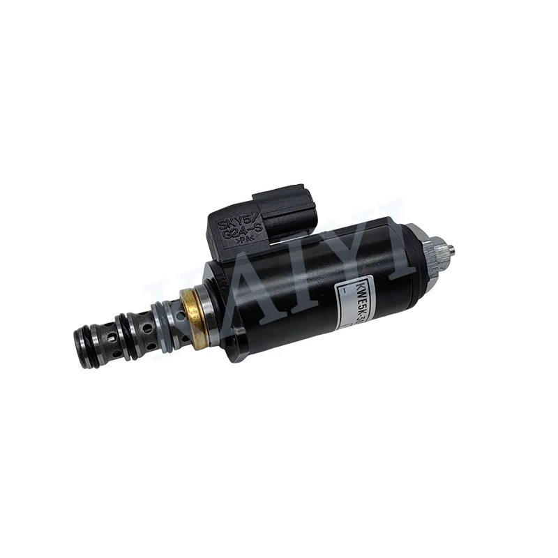 Поворотный тормозной электромагнитный клапан KWE5K-31/G24YA40 YN35V00021F1 для SK200-6 SK200-5 SK200-3 экскаватора запчасти