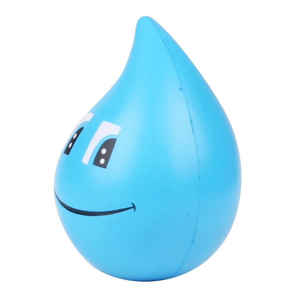 Wholesale High Quality Squishy PU Foam Water Drop Slow Rising Toy