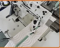 Multi functional new style best price practical custom size mattress border zipper sewing machine