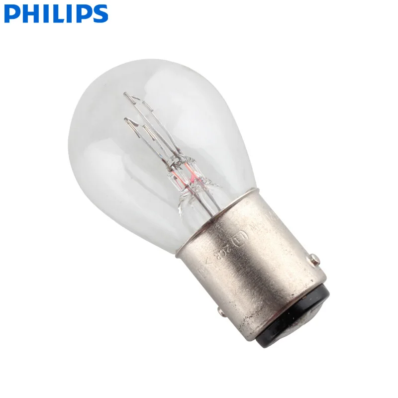 Philips Vision P21/5W S25 12499CP BAY15d Standard Original Turn Signal Lamps Indicator Light Stop Light Wholesale 10pcs