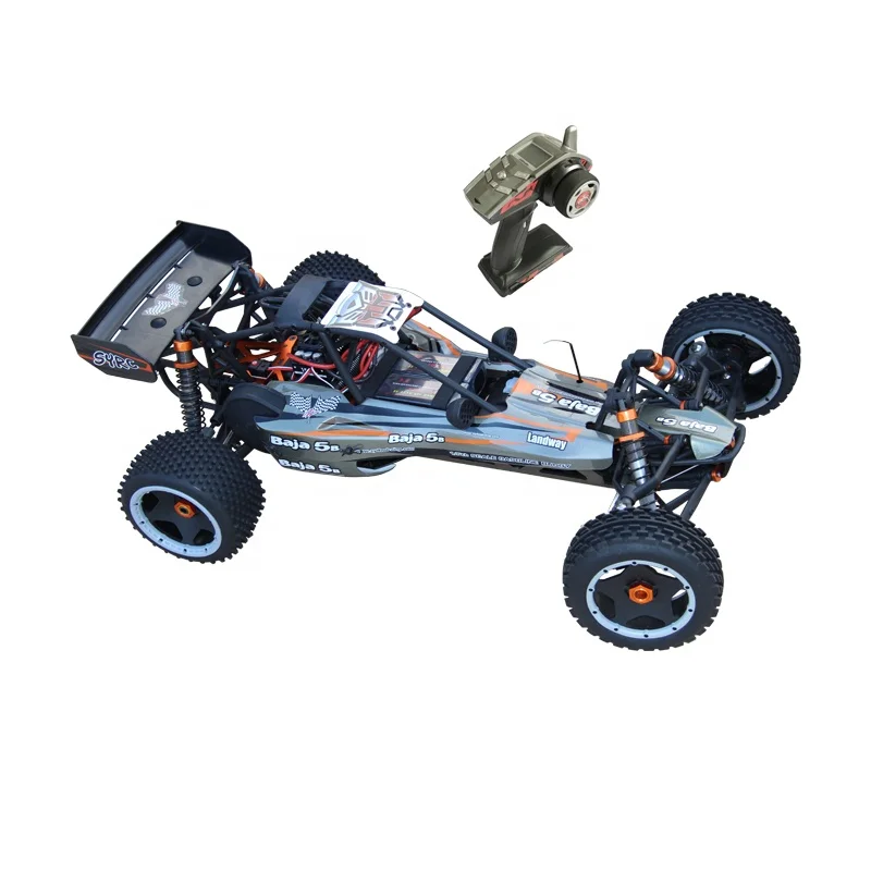 2024 Новый 90 км/ч высокоскоростной 2 4 г Радиоуправляемый 1/5 2WD бесщеточный Электрический 8S багги с 3-канальным ГГц радио в комплекте