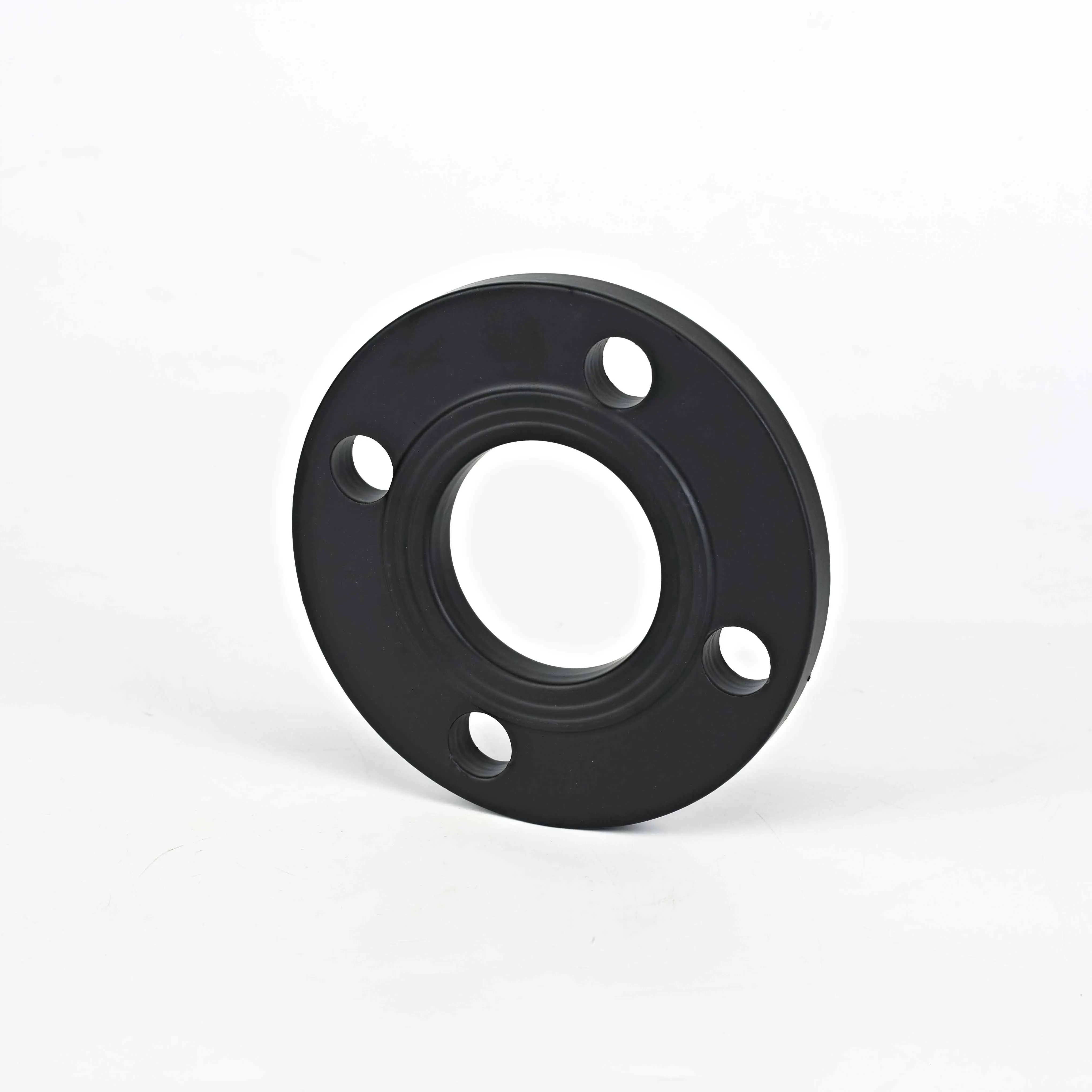 MDPE/HDPE Black Ring nylon coated flat plate pe/steel transition fitting for gas supply Welcome to ask the price