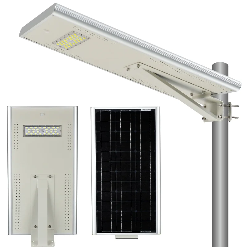 Sunmaster 20W 30W 40W 50Watt Led Soler Sensor Street Lamp Pole Outdoor Energy Green Solar Light//