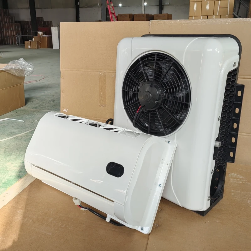 Air Conditioners For Truck 12 24 Volt Dc Air Conditioner for RV Semi Trucks Forklift Construction Vehicle Crane Excavator Van