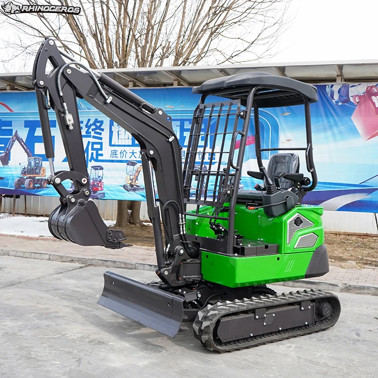 Rhinoceros Ekskavator  electric digger excavator machinery 1ton to 2ton lithium battery electric excavator XN20EV