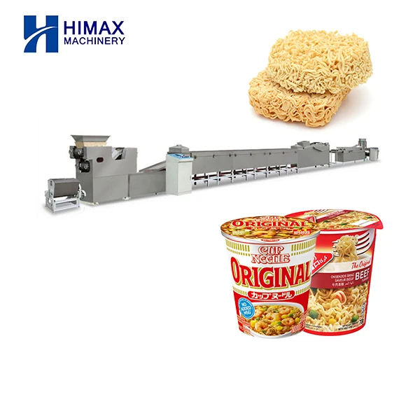 Efficient fried maggi instant noodle making machine indomie noodle production line Instant noodle equipment manufacturer