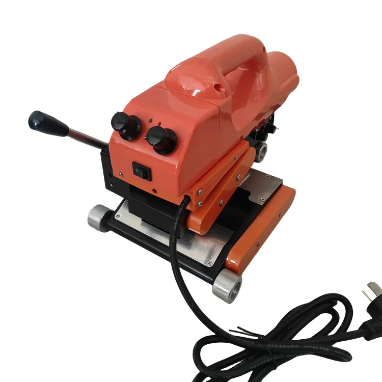Thermo Fusion HDPE Geomembrane Pond Liner Climbing Welding Machine Plastic Film Hot Wedge Gun Welder Saldatrice Per Geomembrane