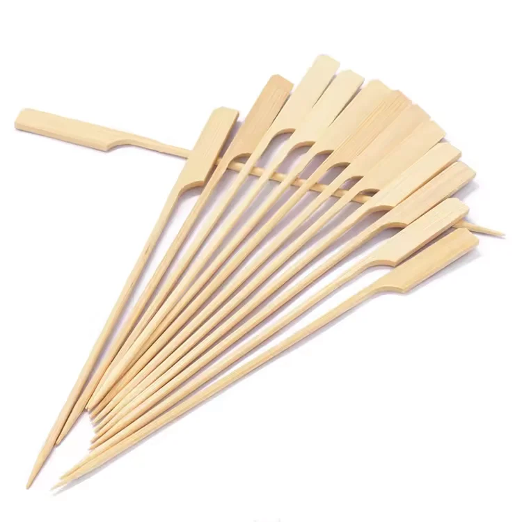 Factory direct sale bamboo teppo skewer sticks 7cm 10cm 12cm 15cm wholesale price hanging skewers charcoal bbq grill