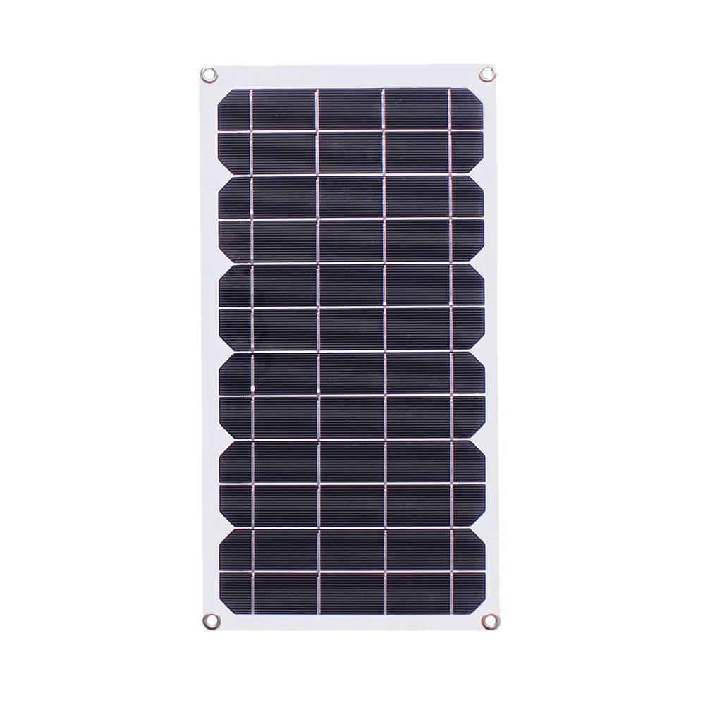
RG 10w 6v flexible solar panel for phone power bank fan light with DC port 