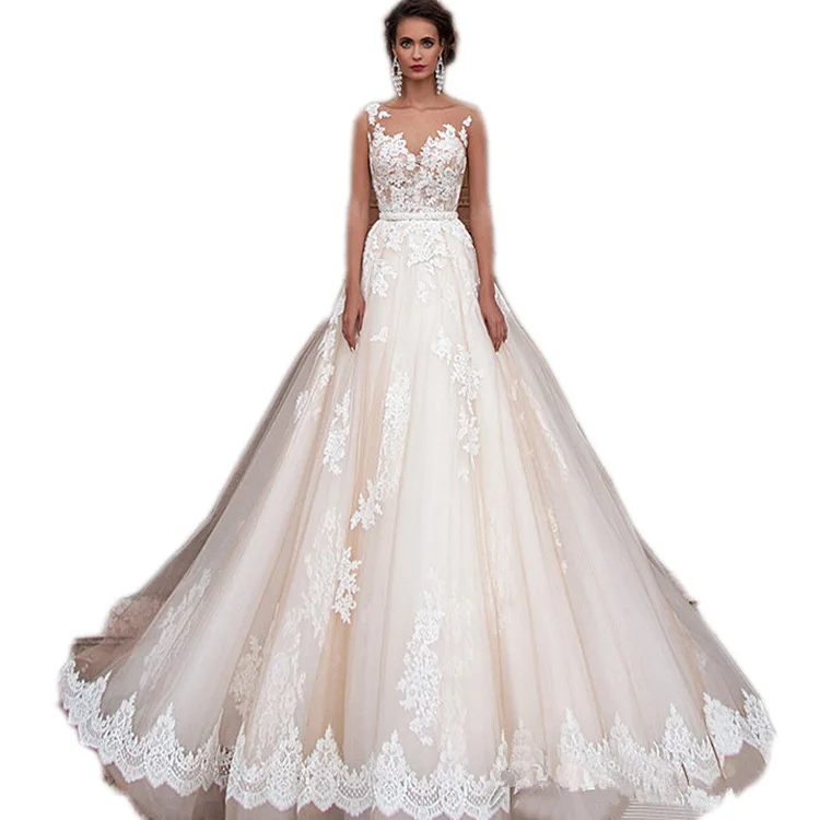 Beach Cheap Plus Size Prom india wedding dress Long Evening Gownivory a line wedding dress Bridal taobao wedding dress