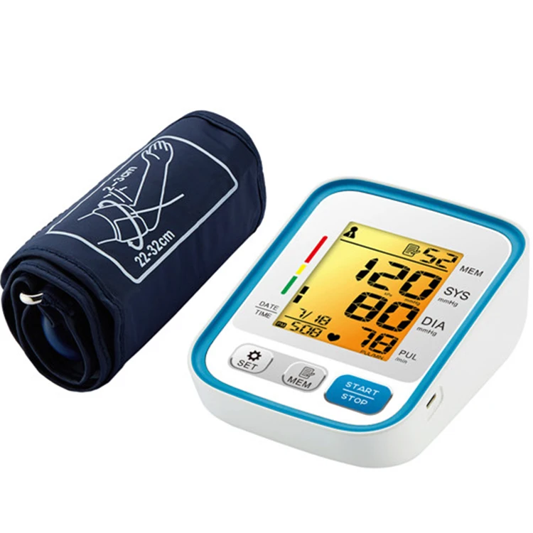 Best Automatic Upper Arm Blood Pressure Monitor Electronic Digital Sphygmomanometer