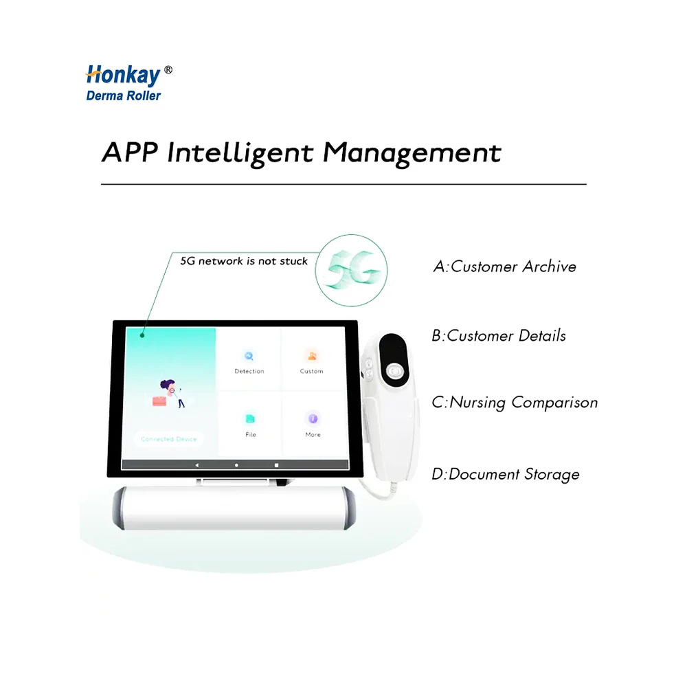Head therapy specialized scalp analyzer 1080p HD image quality scalp analysis device