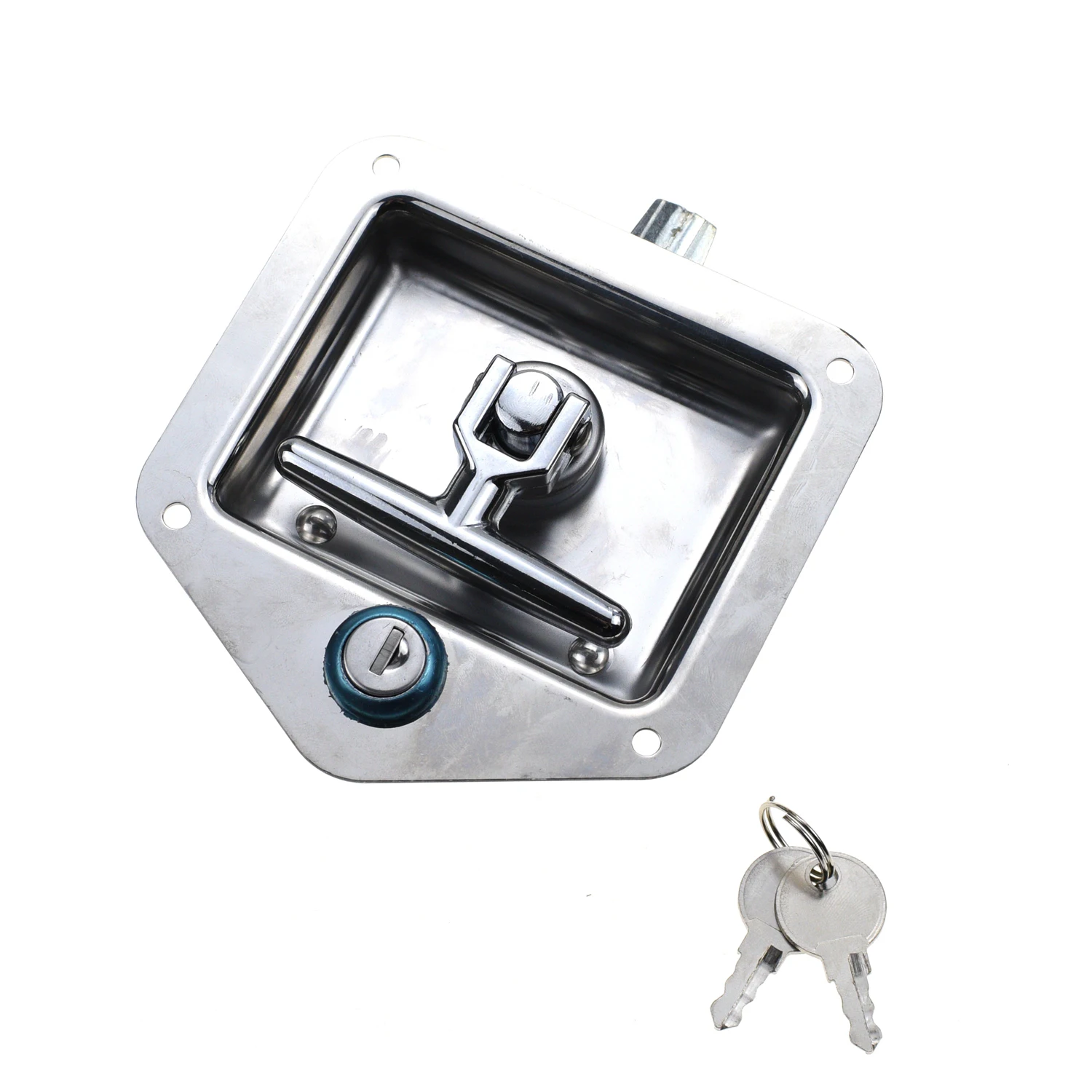 YH9551 Stainless Steel T-handle Tool Box Trailer Camper RV Door Lock Latch