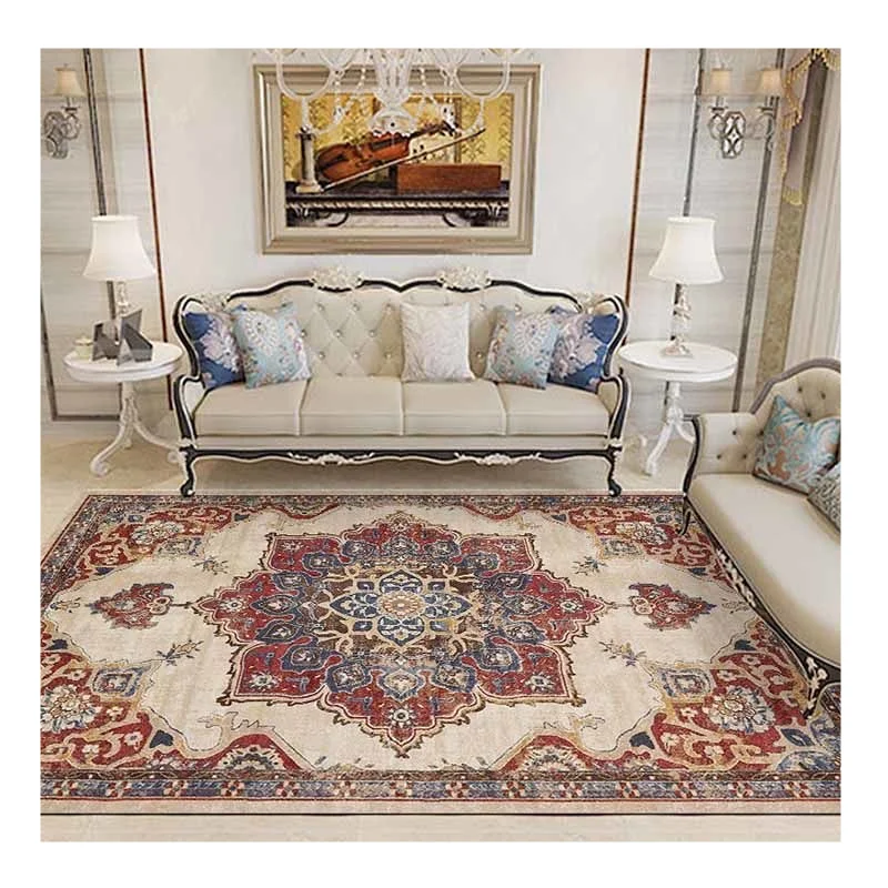 Hot Sale Customized carpet rug persian carpet for living room polyester