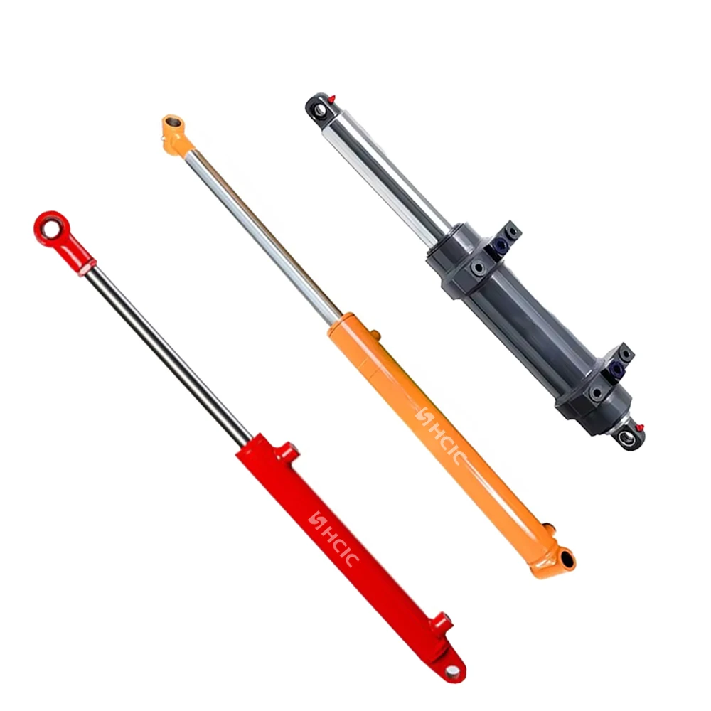 Competitive Price Custom Double Acting Telescopic Hydraulic Cylinders For Lifting Platform For Dump Truck Semi Trailers