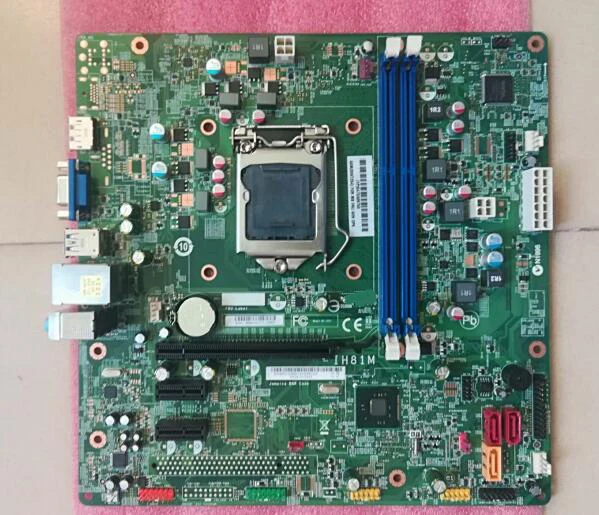 Материнская плата для LENOVO E73 IH81M H81 03T7161 00KT254 00KT255, 100% полностью протестирована
