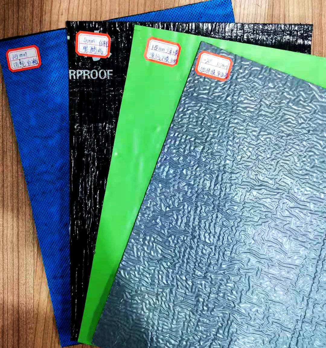 Modern Self-Adhesive Roof Membrane 1.2mm-3mm Waterproof Membrane Basements Featuring Rubber Bitumen Asphalt Sbs Waterproof