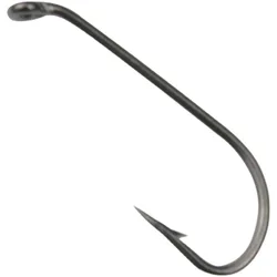 China wholesale Matt Black long Shank Carp Hooks Fishing Hooks hair rigs fishing hook