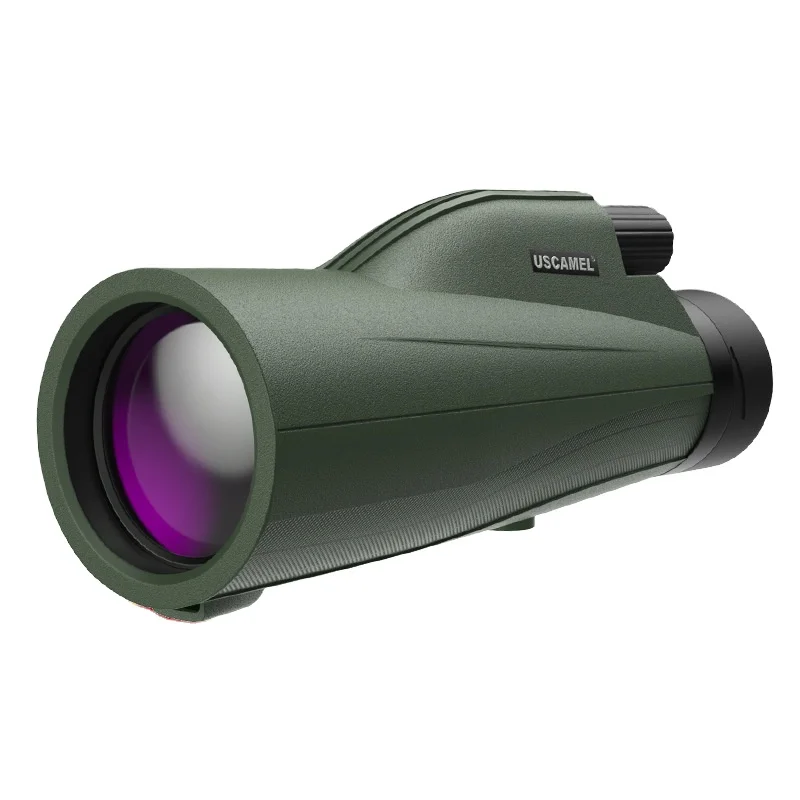 Hot monocular 12X50 purpline film monocular high power HD mobile phone camera video live outdoor portable