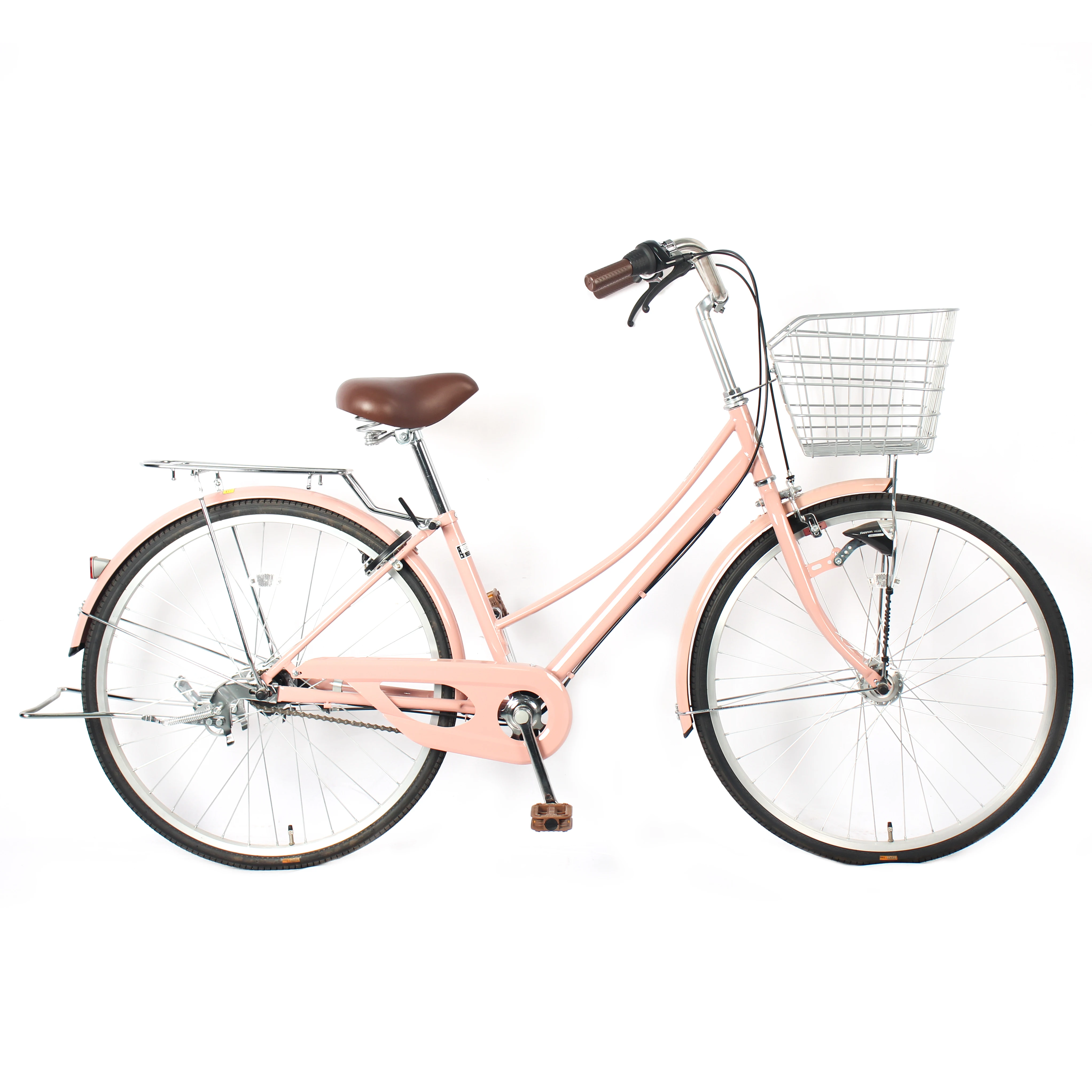 Hot sale style single speed ladies pink bike women 26 cruiser bike city bicycle