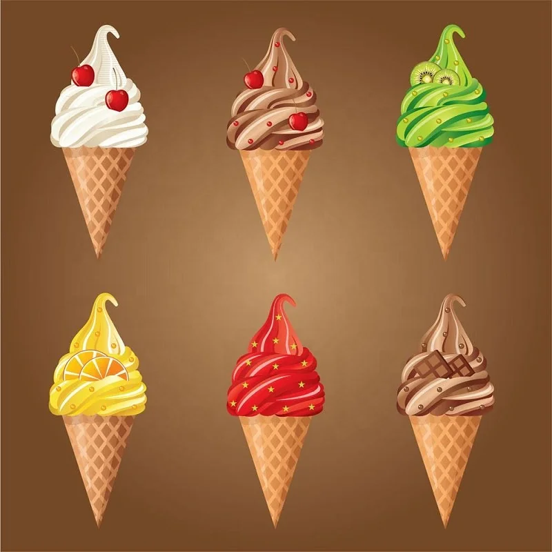 Original Factory Soft Blender Stand Mixer Ice-cream Stainless New Zealand Real Fruit Ice Cream Machine