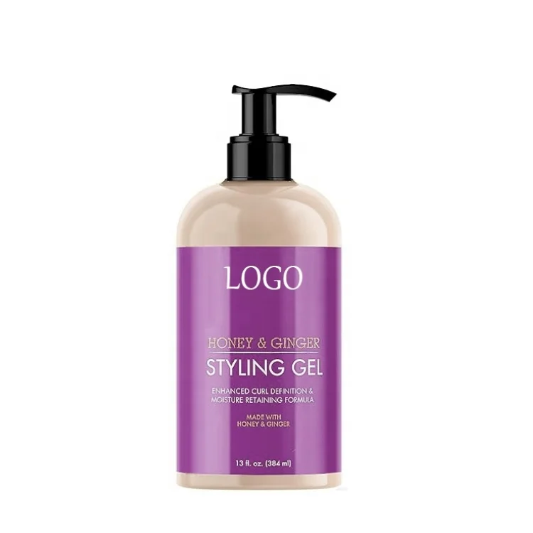 Профессиональный органический натуральный медовый кудри, Прочный гель для укладки волос