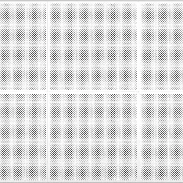 Wholesale Soundproof Perforate Aluminum Metal Square Suspended Ceiling Panel 2*2 Decorative Ceiling Tiles