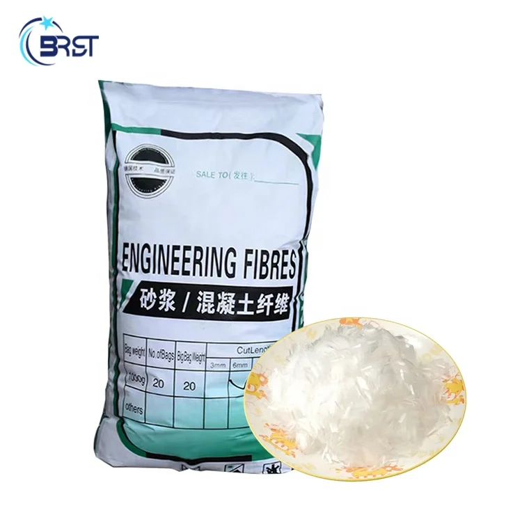 Anti cracking fiber pp staple monofilament polypropylene fiber