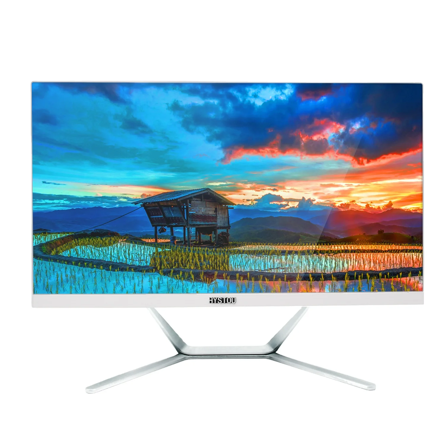 Игровой настольный компьютер 21 5 дюйма 4g 8g ram 256g ssd ПК i5 7300HQ AllInOne настольные