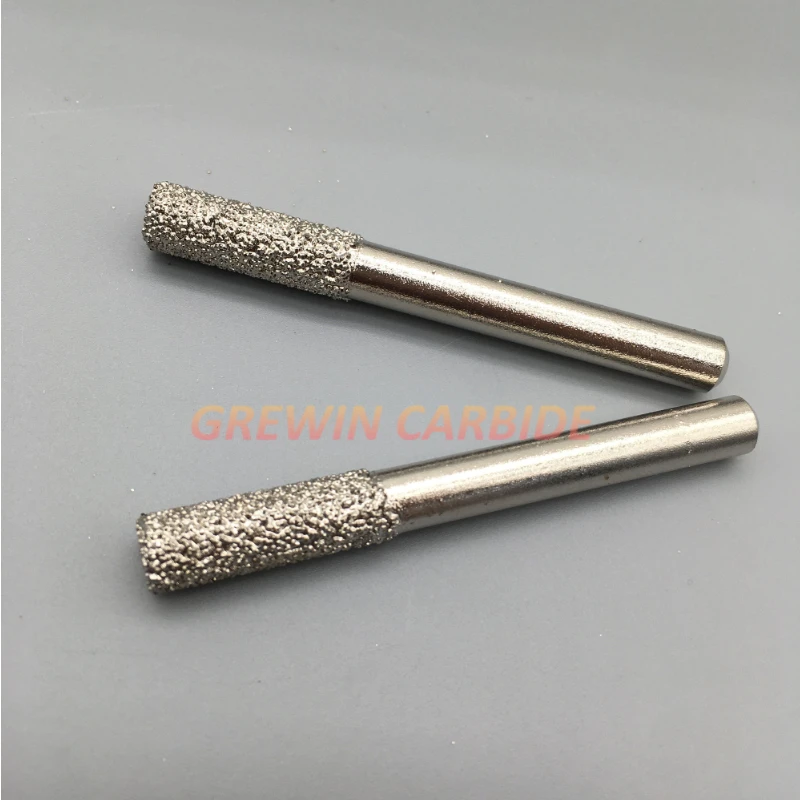 Good Quality Sintering Granite Flat Head Drill Used CNC Router Bit Diamond Engraving Bits