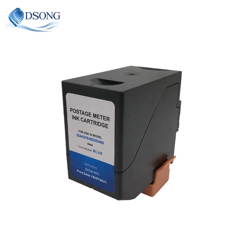 Frankierpatrone blau for Neopost Quadient IS-480, iX-7 Schweiz Frankiermaschine 014145781W