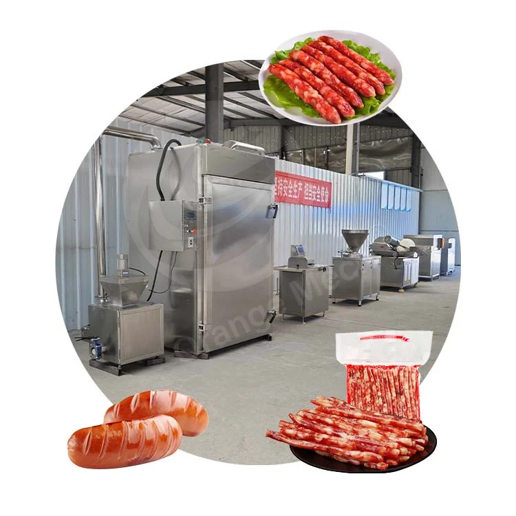 ORME Hot Dog Sausage Make Machine Beef Sausage Production Line Volume Dispenser Hydraulic Sausage Filler