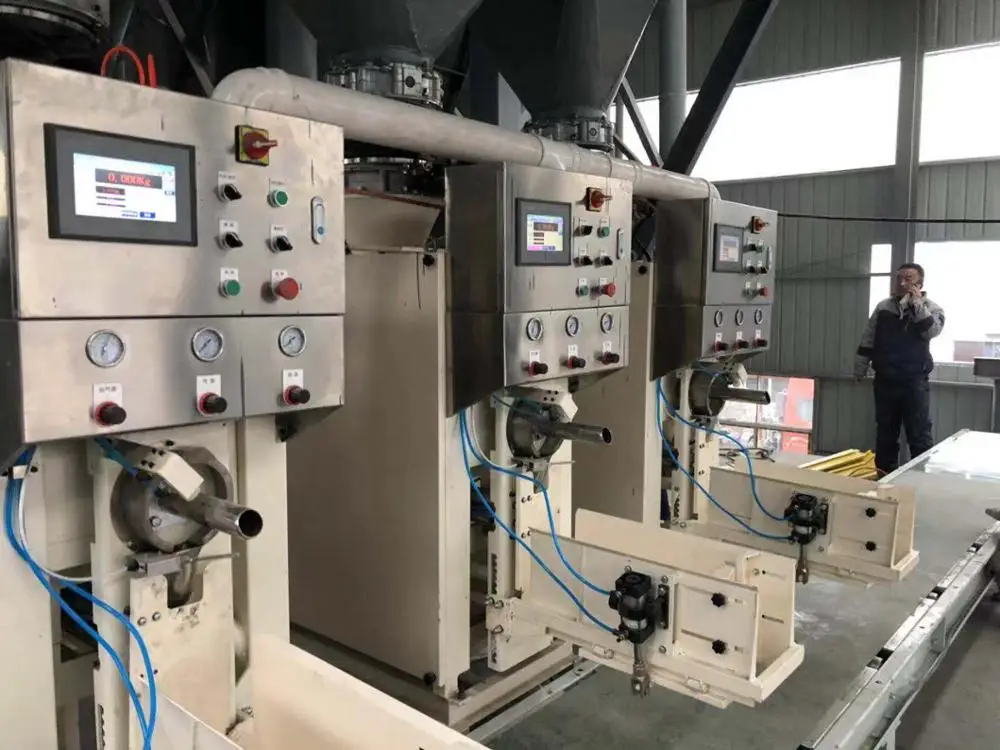 15-50 Kg Adjustable High Quality Screw Type Valve Port Packaging Machine   Putty Powder Packing