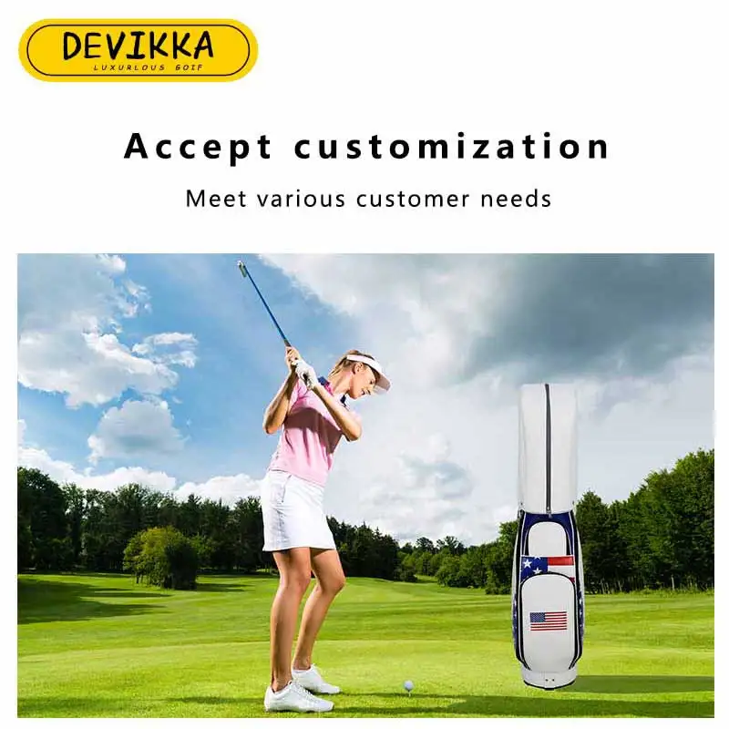 KONDAY Hot sale factory wholesale customer LOGO Hot sale golf bag tour golf bag Custom Tour Golf Staff Bag