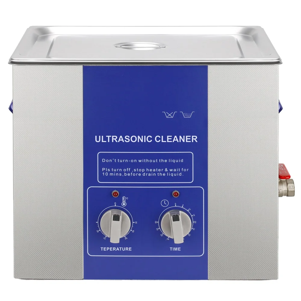 Widely popular glasses lens jewelry ultrasonic cleaning machine 15l 360W commercial ultrasonic cleaner