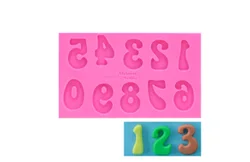 26 uppercase and lowercase English letters and numbers liquid silicone mold diy fondant cake chocolate decoration mold