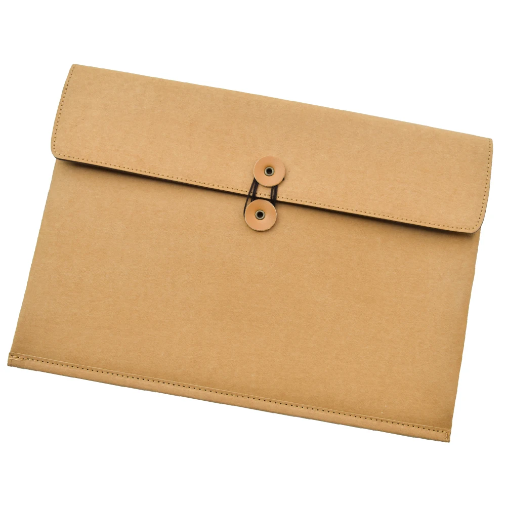 A4 Letter Size Kraft Paper Envelope File Folders Project Organizer Document Holder with String Tie Closure for Office, Business