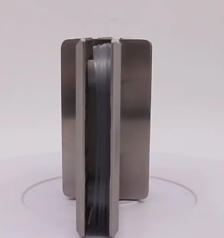 High Quality Glass Panel Clamp Fittings Holder Bathroom Clamp Double Open Shower Glass Door Hinge