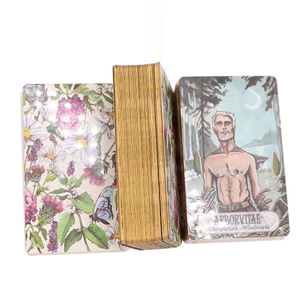 Custom Card Decks Printing Oracle Affirmation Gold Trim Tarot Cards Modern Witch Tarot